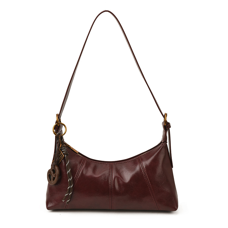 Bolso de brazo de nicho coreano, bolso de palo de mujer 2025, otoño y invierno, nueva moda, bolso de hombro de viaje al trabajo