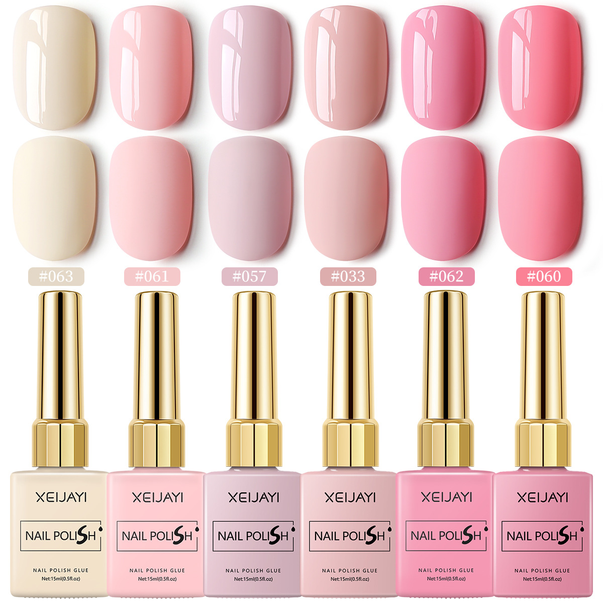 Esmalte de Uñas Gel UV Rosa con Secado Rápido para Salón de Uñas image 7