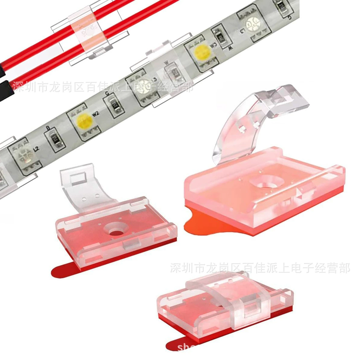 Ламповая пряжка с винтовой ленточкой светодиодная лампа с зажимом