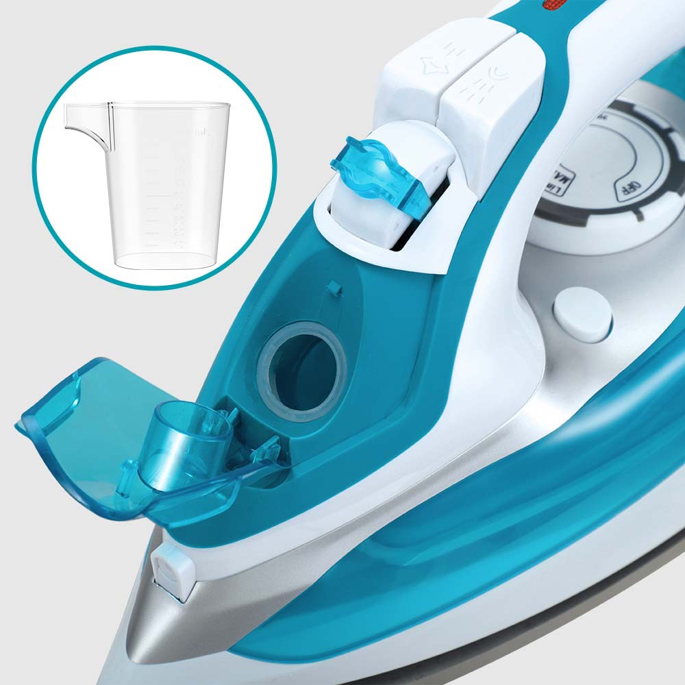 WINNING STAR estándar británico estándar europeo hogar chorro de agua en seco explosión vapor multifuncional placa inferior de cerámica plancha eléctrica