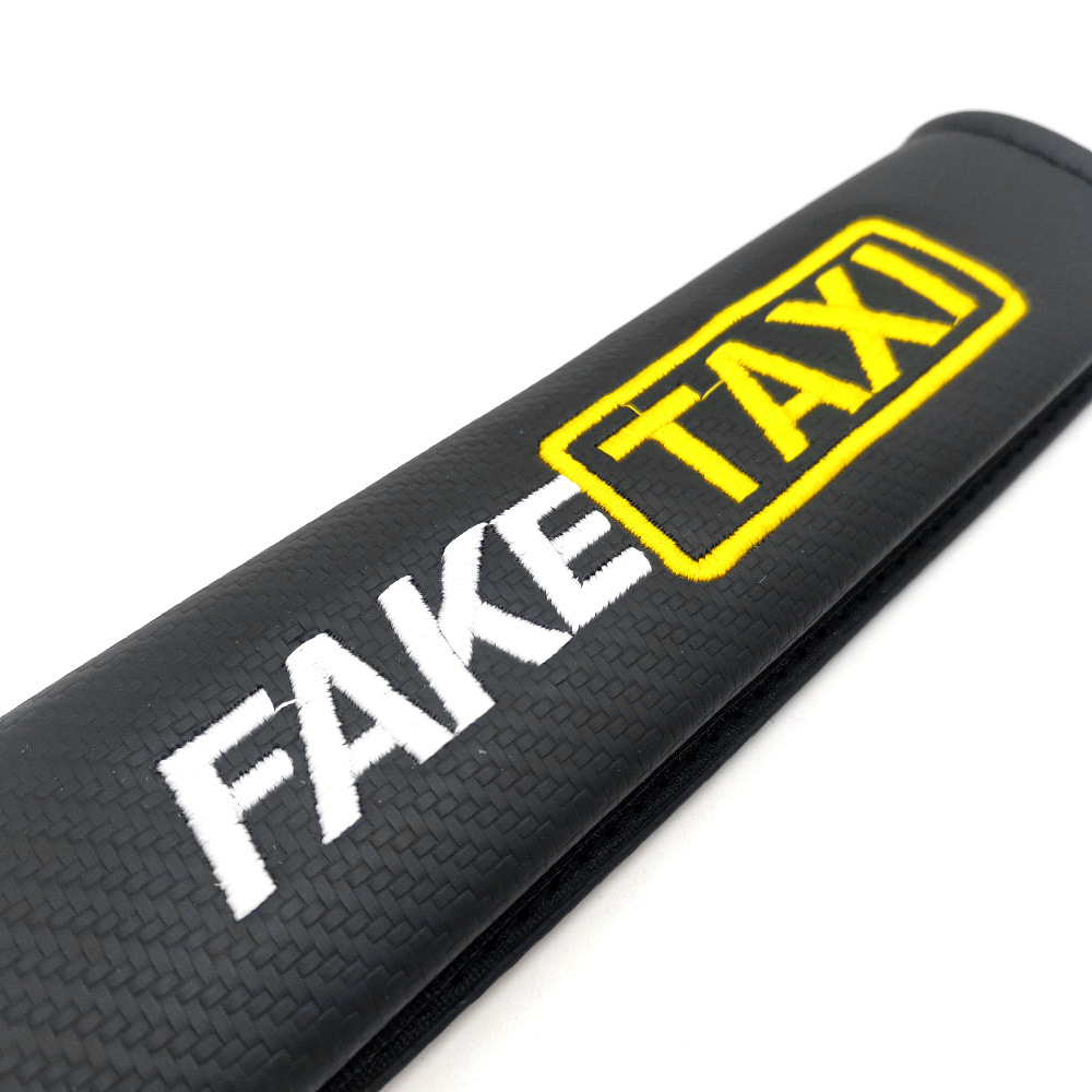 Practical Car Seat Belt Shoulder Pads Pu Leather Carbon Fiber Breathable Comfortable Seat Belt Protector Cross-Border Hot Sale