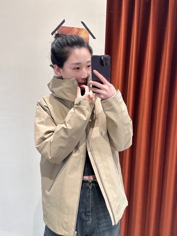 两棵树同款冲锋衣三合一羽绒内胆男女款防风防水户外登山服外套|undefined