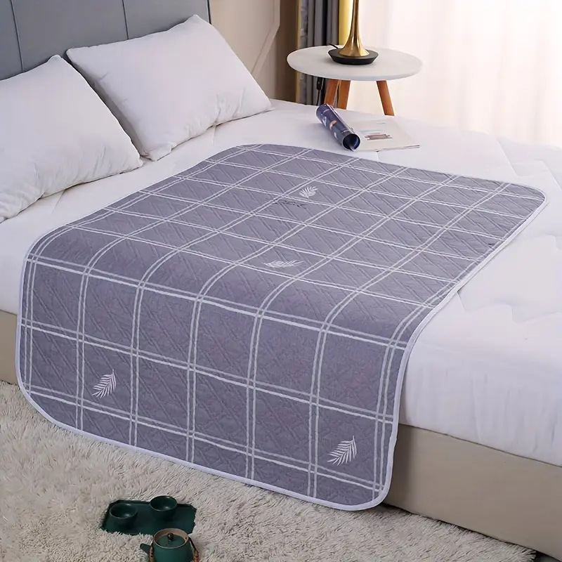 Non-Slip Diaper Mat Waterproof Washable for Elderly Women Auntie Mat Elderly Care Mat Mattress Diaper Mat Wireless Quilting