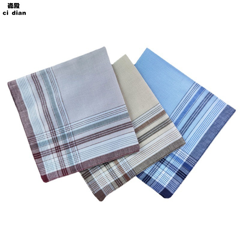 Small Handkerchief Striped Decorative Handkerchief