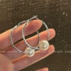 Pendant pearl, earrings