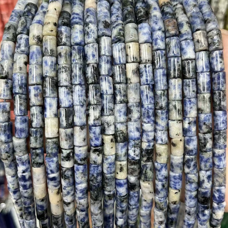 5*8天然石水晶玛瑙圆柱管珠散珠饰品手作diy配件半成品服装辅料|undefined