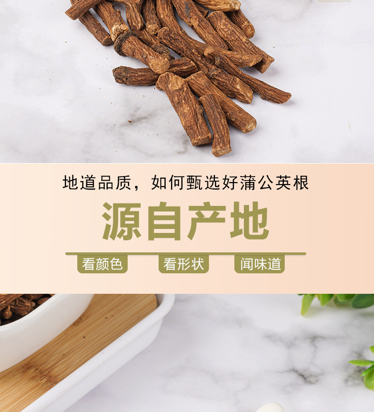 Dandelion Root Tea (Taraxacum officinale) — Roasted Pú Gōng Yīng Root, 170g Jar specifications