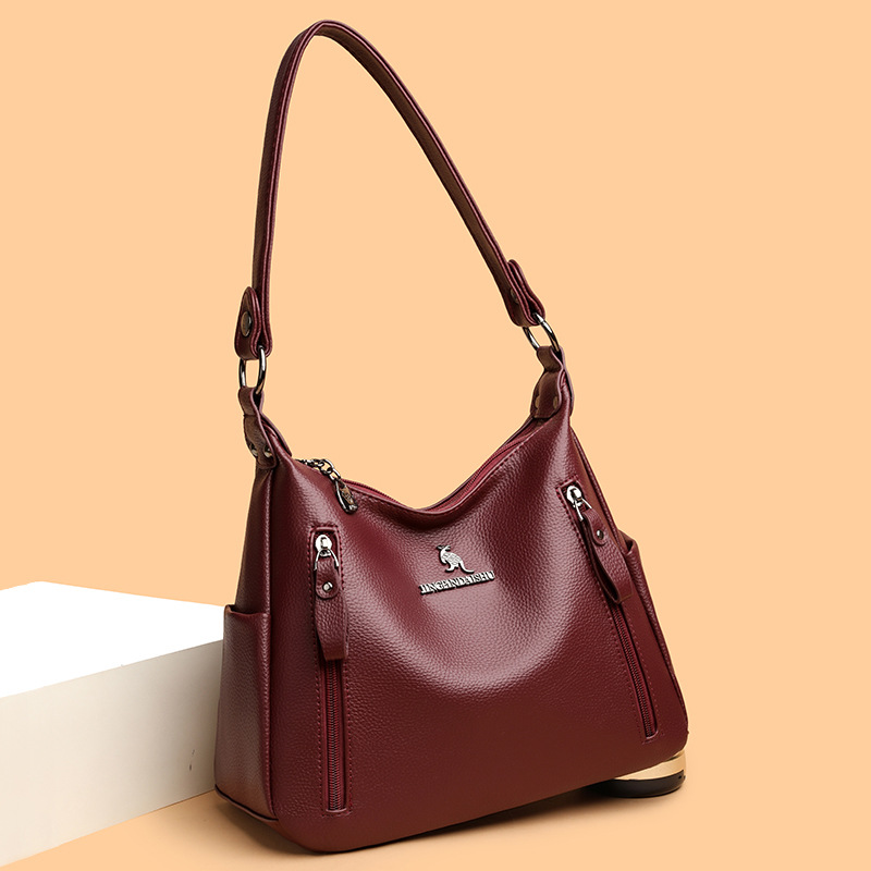 Backpack retro transfronterizo mujer otoño 2024 bolso de hombro de viaje nicho simple bolso de tendencia universal