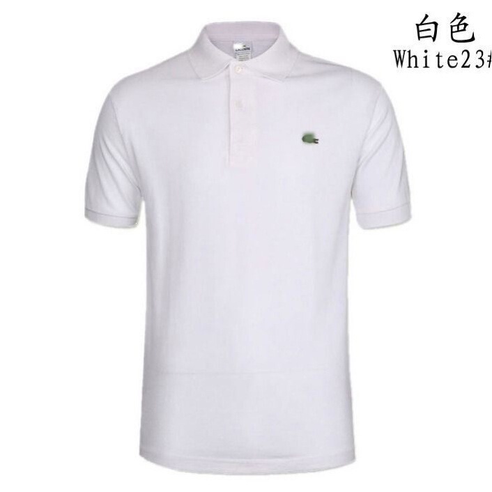 Cross-Border Classic French Crocodile Polo Shirt, Breathable and Comfortable, Embroidered Men's Business Lapel Short-Sleeve Shirt