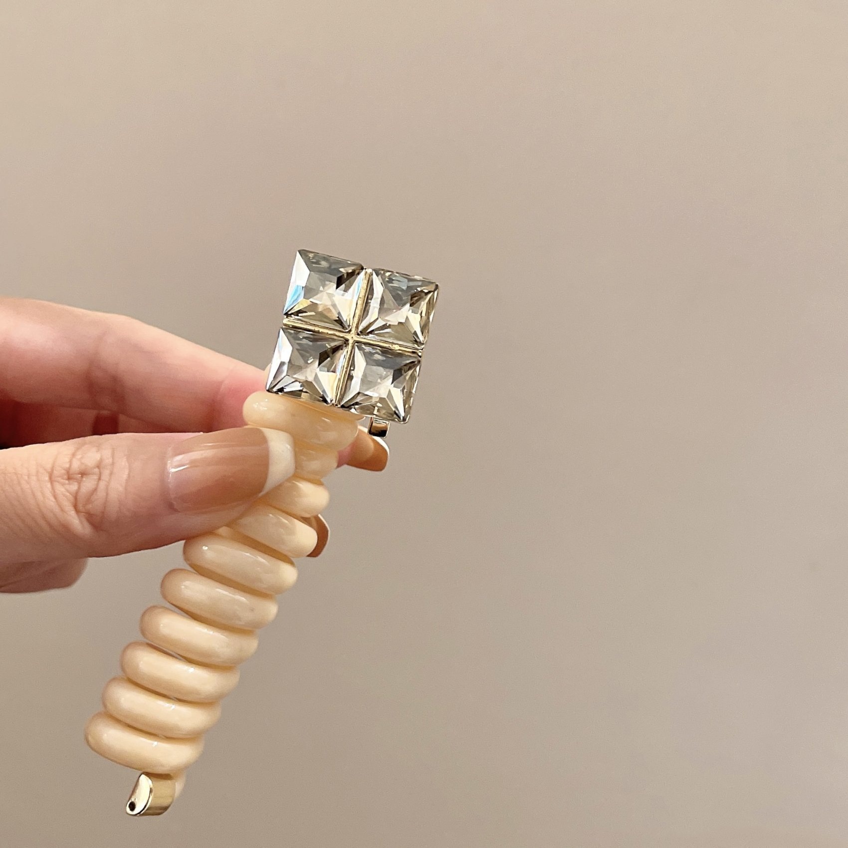 Línea telefónica trenzada transfronteriza, anillo para el cabello, perla, cabello trenzado recto, artefacto femenino, cola de caballo alta, burbuja, cabello trenzado, cuerda, accesorios para el cabello