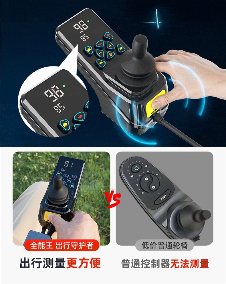 American Ainsnbot Smart 2026 New High-End Electric Wheelchair Multi-Functional Foldable Mobility Scooter for Disabled Elderly People