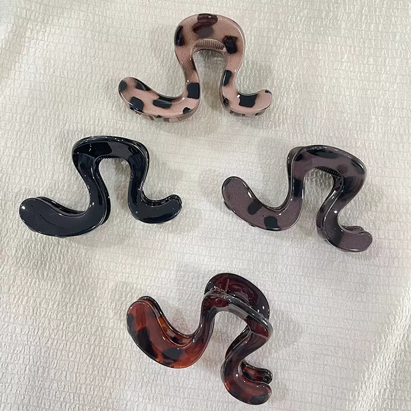 松弛感盘发~头发抓夹早秋鲨鱼夹女高级感2025新款发夹后脑勺发饰