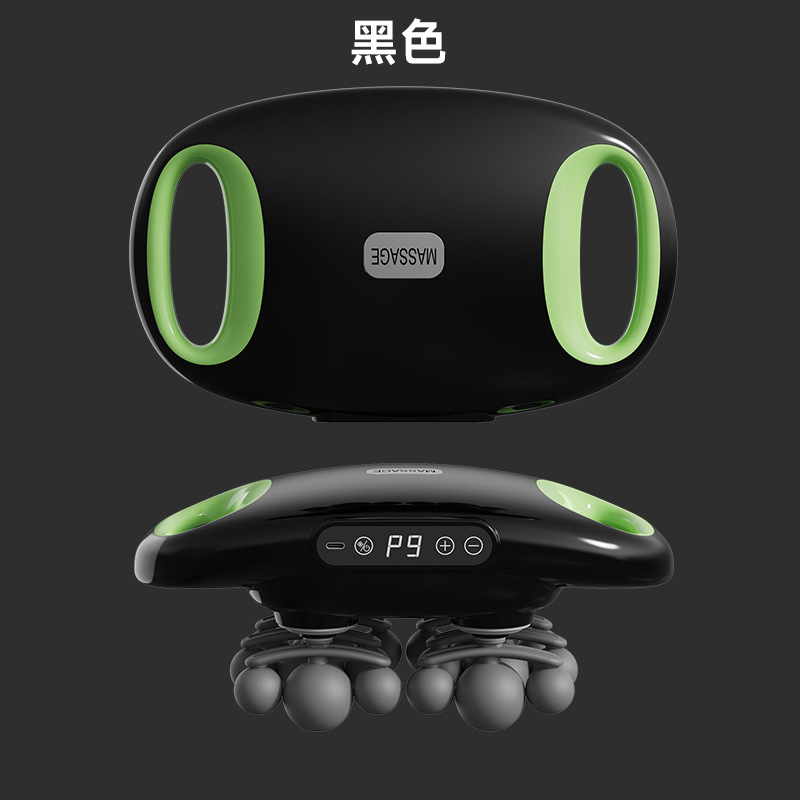 充電式多頭筋膜ガン、腰と背中の強力な振動、12頭と18頭のマッサージャー、クロスボーダー6頭筋膜ガン|undefined