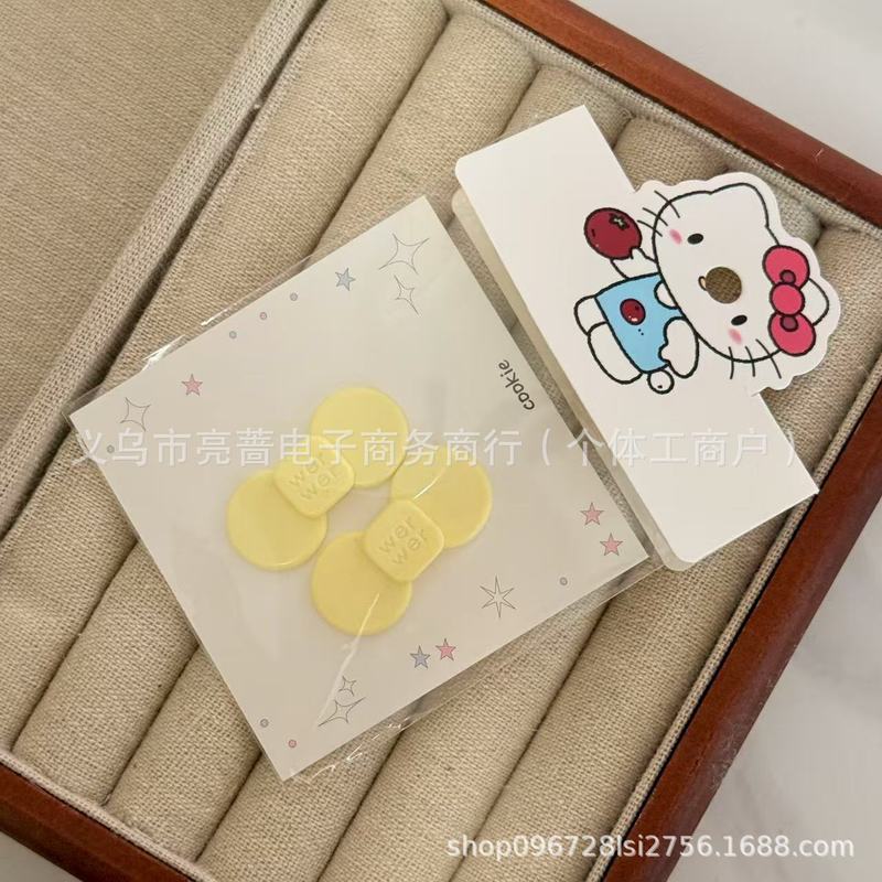 2025徐璐字母款醋酸蝴蝶结鸭嘴发夹刘海边夹可爱少女时髦碎发整理|undefined