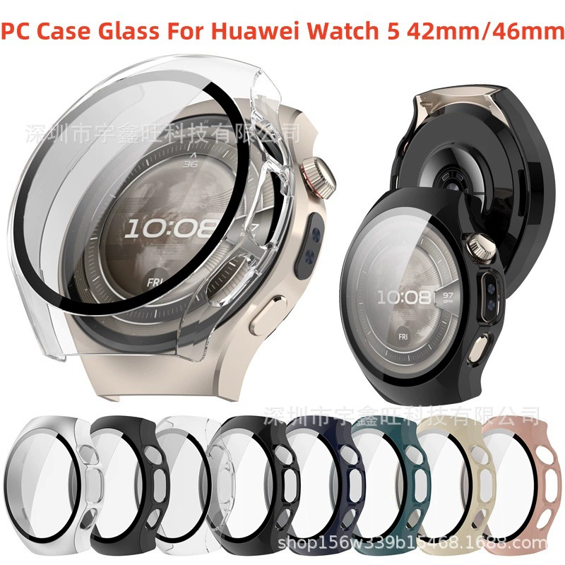 Подходит для Huawei watch5, защитный чехол для часов 5, чехол для часов, чехол 42 мм, пленка, встроенный чехол для часов, чехол для часов 46 мм