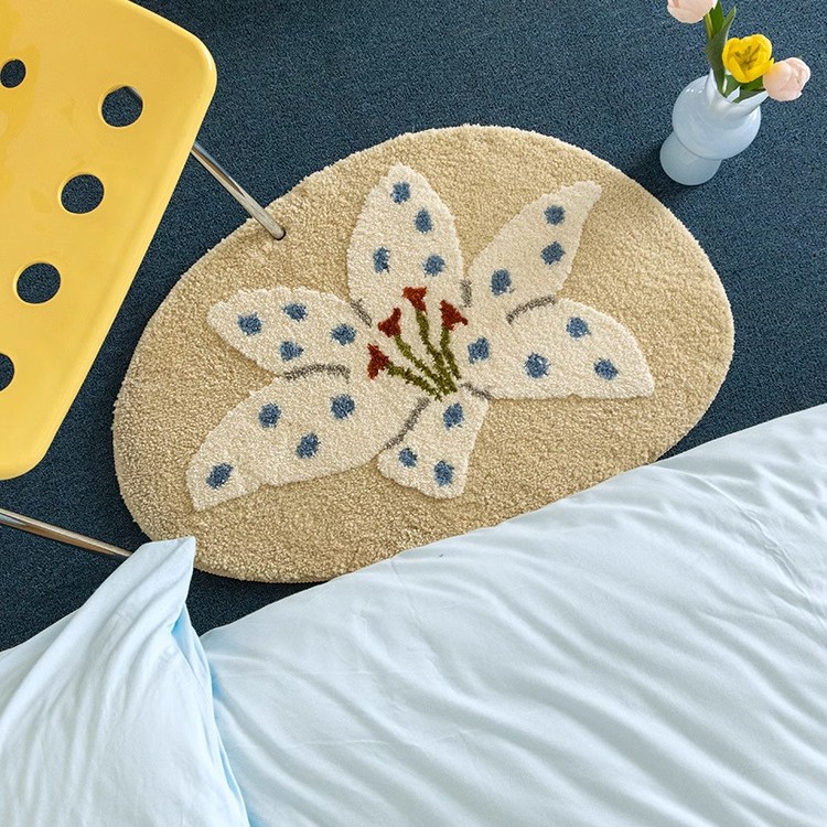 寝室用カシミヤ風フロアマット、バスルーム入口吸水マット、浴室用厚手吸水マット