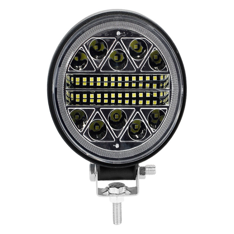 Coche LED luz de trabajo 4 pulgadas 102w ronda 34LED coche cuadrado de luz todoterreno vehículo carretilla elevadora proyector modificado