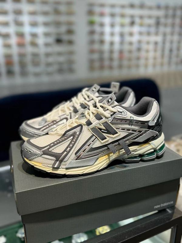 莆田純原nb1906白銀銀米灰白緑チベット青通気レジャー男女スポーツシューズ復古ランニングシューズ|undefined