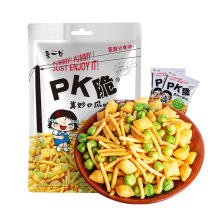 比多乐来一口PK脆休闲点心面 泰国酱鸡味168g 膨化食品 怀旧零食