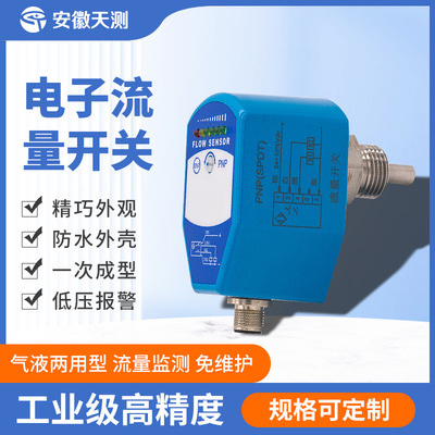 定制电子流量开关防爆插入靶式热导式机械式流量开关流量控制器|ms