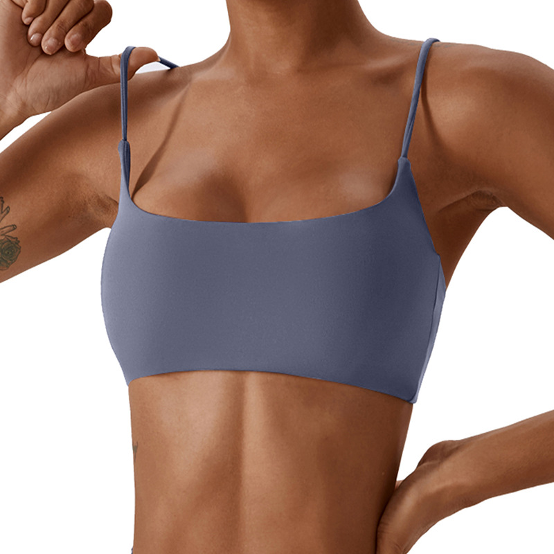 2024 otoño Amazon ventas calientes nuevos sujetadores de fitness ropa interior desnuda ropa de yoga fábrica de suministro transfronterizo al por mayor