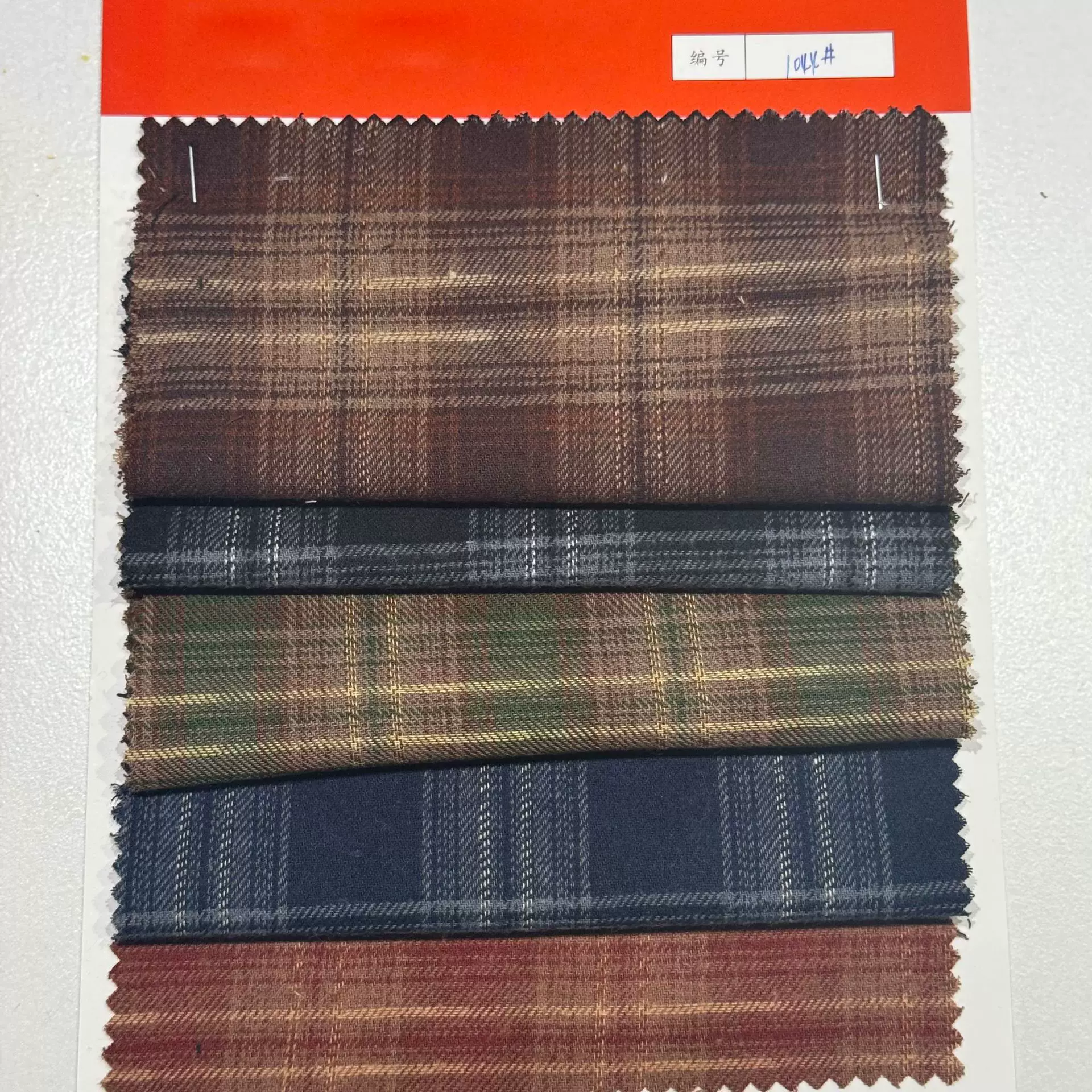 厂家现货 全棉色织格子布16支纯棉面料 休闲服装衬衫裙裤子面料