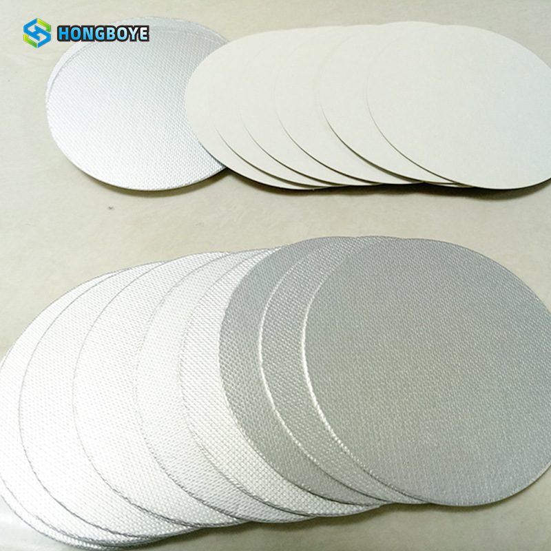 铝箔垫片封口膜pe垫片电磁感应封口垫片pet塑料瓶密封铝箔可印刷