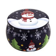 Tinplate Box Candle Wedding Handmade Scented Small Candle Birthday Dried Flower Soybean Wax Accompanying Gift Aromatherapy Candle