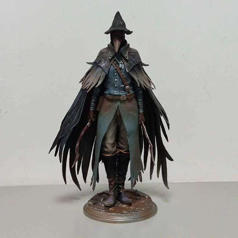大模型ゲーム周辺 Bloodborne Bloodborne Hunter Crow Feather Crow Hunter 1/7 スタティックスタチュー フィギュア|undefined