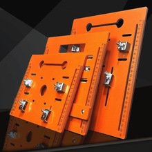 切割机免打孔底板便携式通用木工改装高精度定位底座云石机裁板器