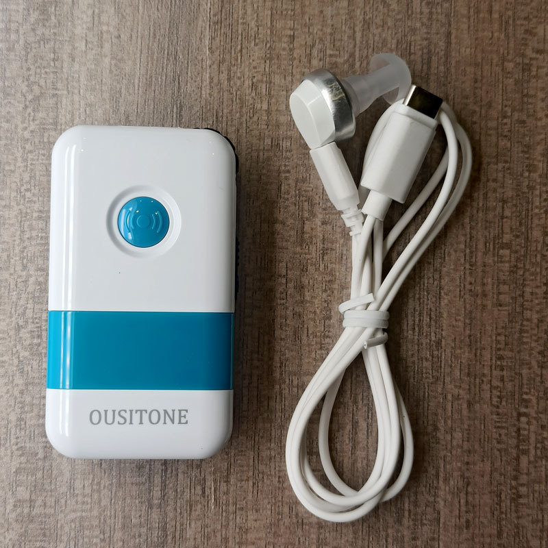 Caja de audífonos batería especial para los ancianos recargable oído sordo espalda de alta potencia auriculares individuales y dobles orejas de mediana edad y ancianos