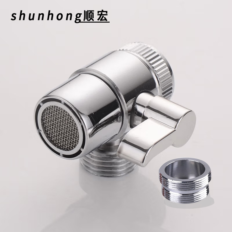 wholesale alloy water tap Extender Water distribution valve Water separator Water purifier parts
