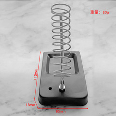 Factory direct sales simple square soldering iron stand easy to install soldering iron stand soldering iron plug stand foreign trade selection