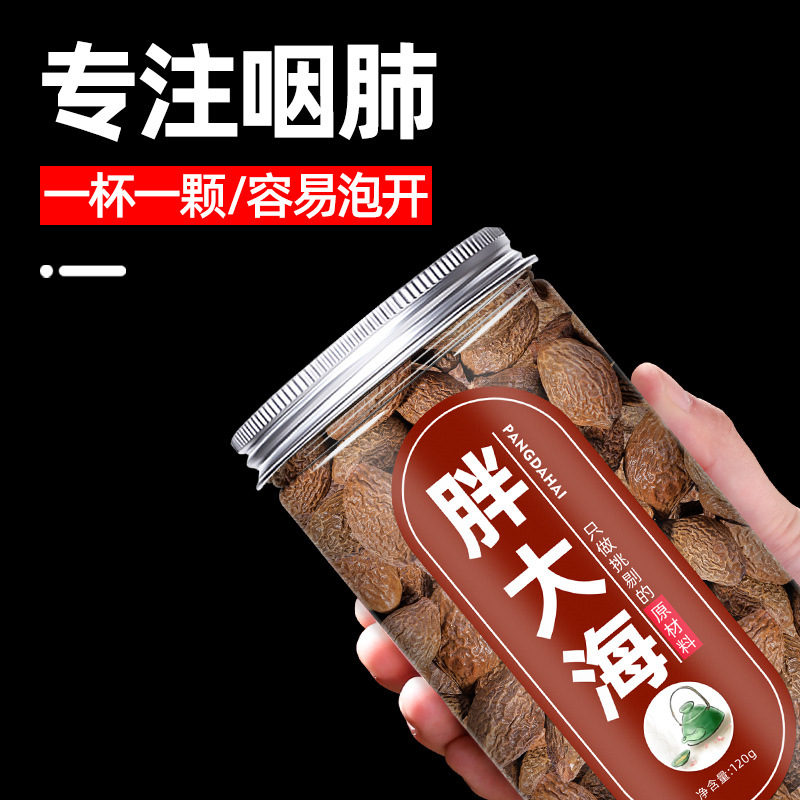 胖大海果中药泡茶散装中药材非特级胖大海罗汉果茶旗舰店