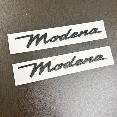 Emblem Rear Emblem Xinyicheng, Car logo - modena-pair-matte-black
