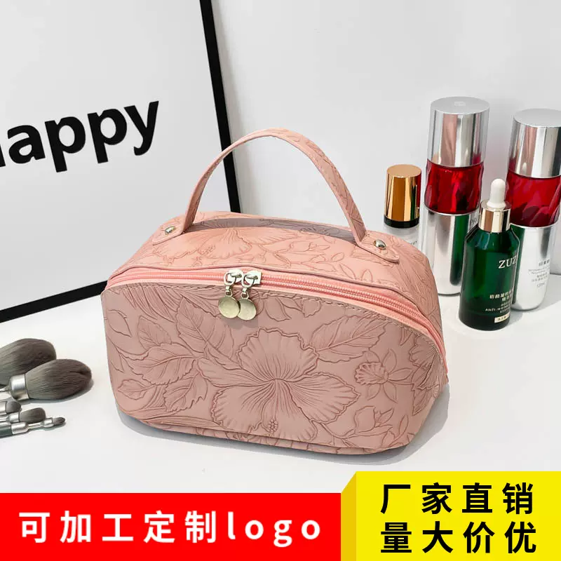 化妆包化妆刷收纳袋ins高级感网红便携2026新款防水多功能洗漱包