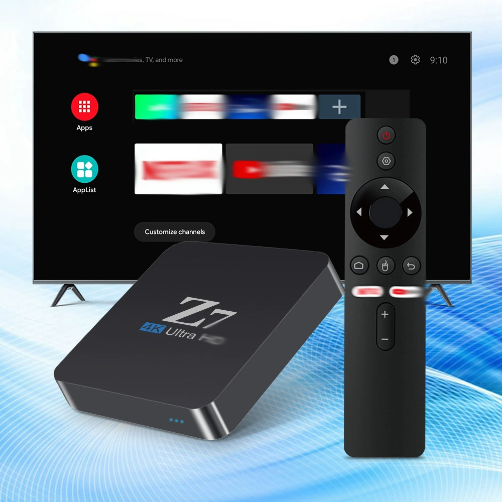 Z7 HD 4K сетевой TV Box 2+8, 5G двухдиапазонный Android видеоплеер для внешней торговли