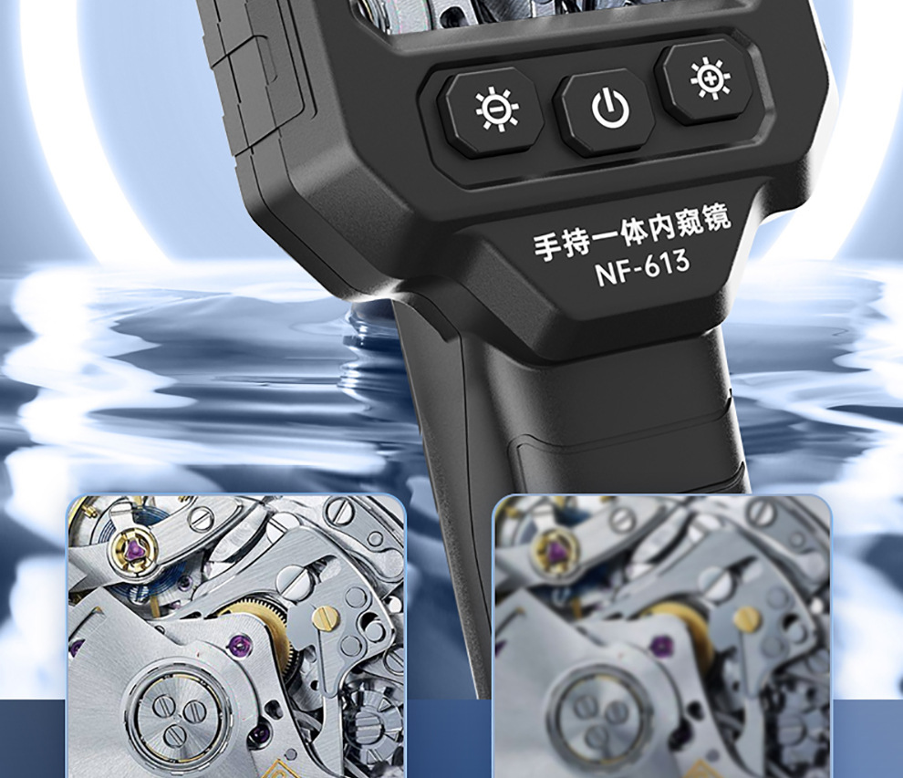 Smart Mouse NF-613-5 Endoscope Repair HD Camera Industrial Rotary Pipe Detector Waterproof