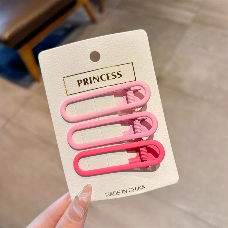 Pin de cabello para mujeres 2025 nuevo pin de cabello lateral frontal frontal frisa pin de cabello sin marcas de maquillaje pin de cabello pin de boca de pato adornamiento