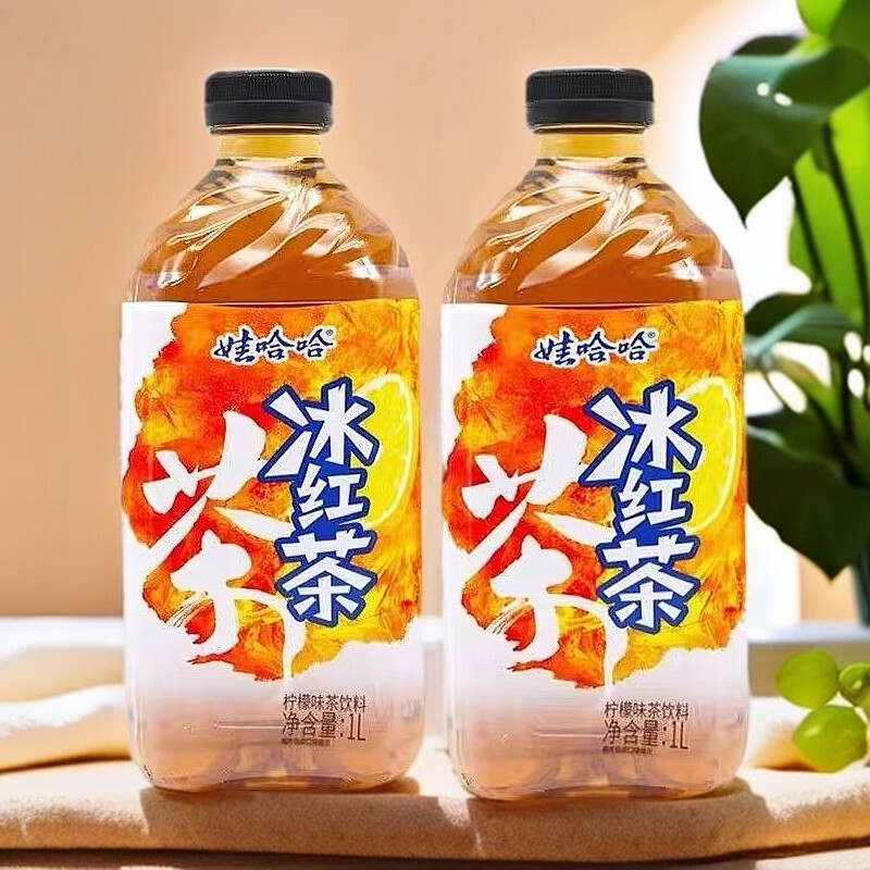 Ice Tea Wahaha Beverage 1L/Bottle Large Capacity Lemon Flavor Summer Iced Refreshing Drink Ice Tea Ice Tea Wahaha Beverage 1L/Bottle Large Capacity Lemon Flavor Summer Iced Refreshing Drink Ice Tea