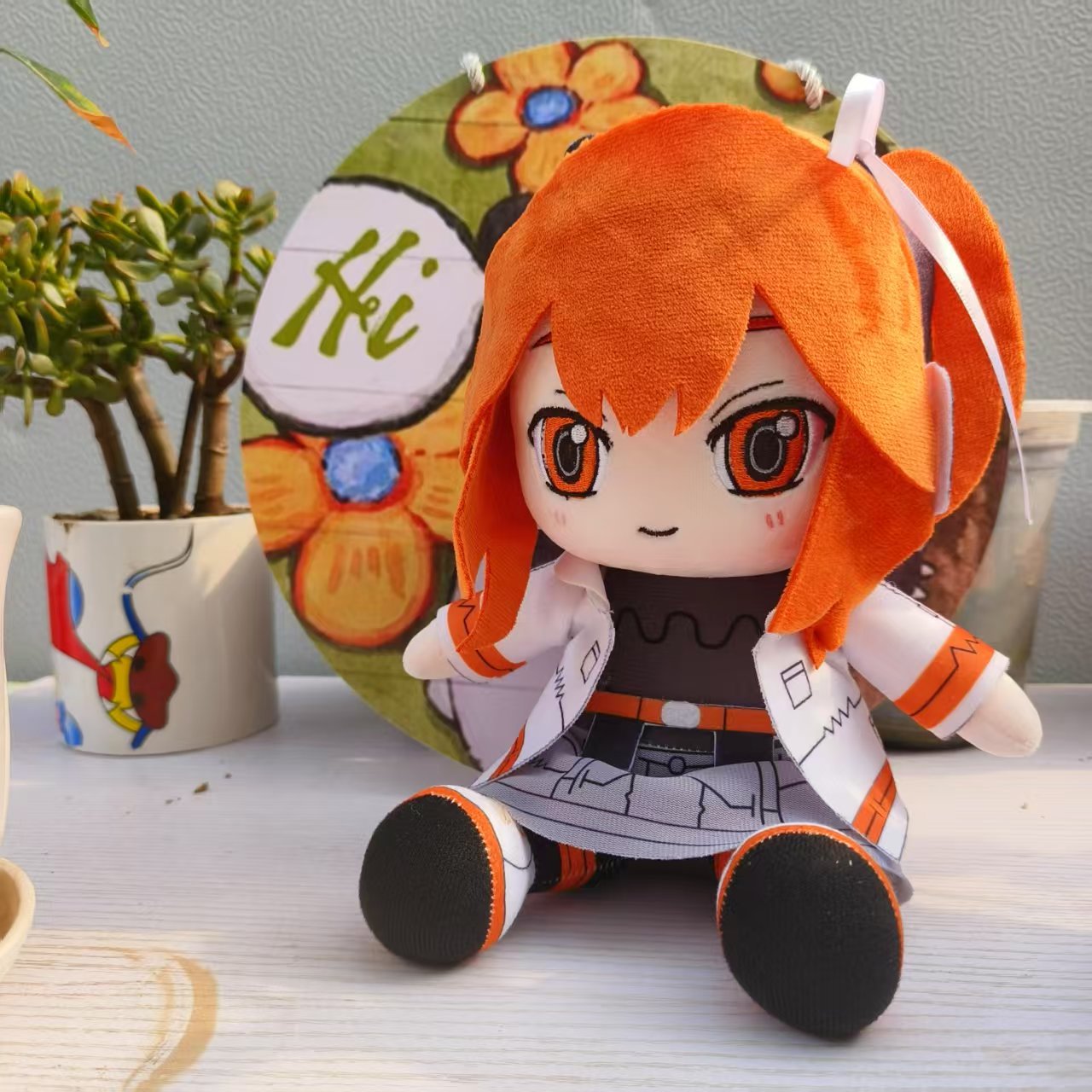 Anime Virtual Singer Plush Doll Cute 20cm Arita Zero Cotton Doll 2D Gumi Doll Cross-Border