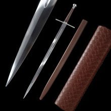 欧式剑手工锻打龙泉市周匠剑庄锰钢跨境批发外贸练习冷兵器未开刃