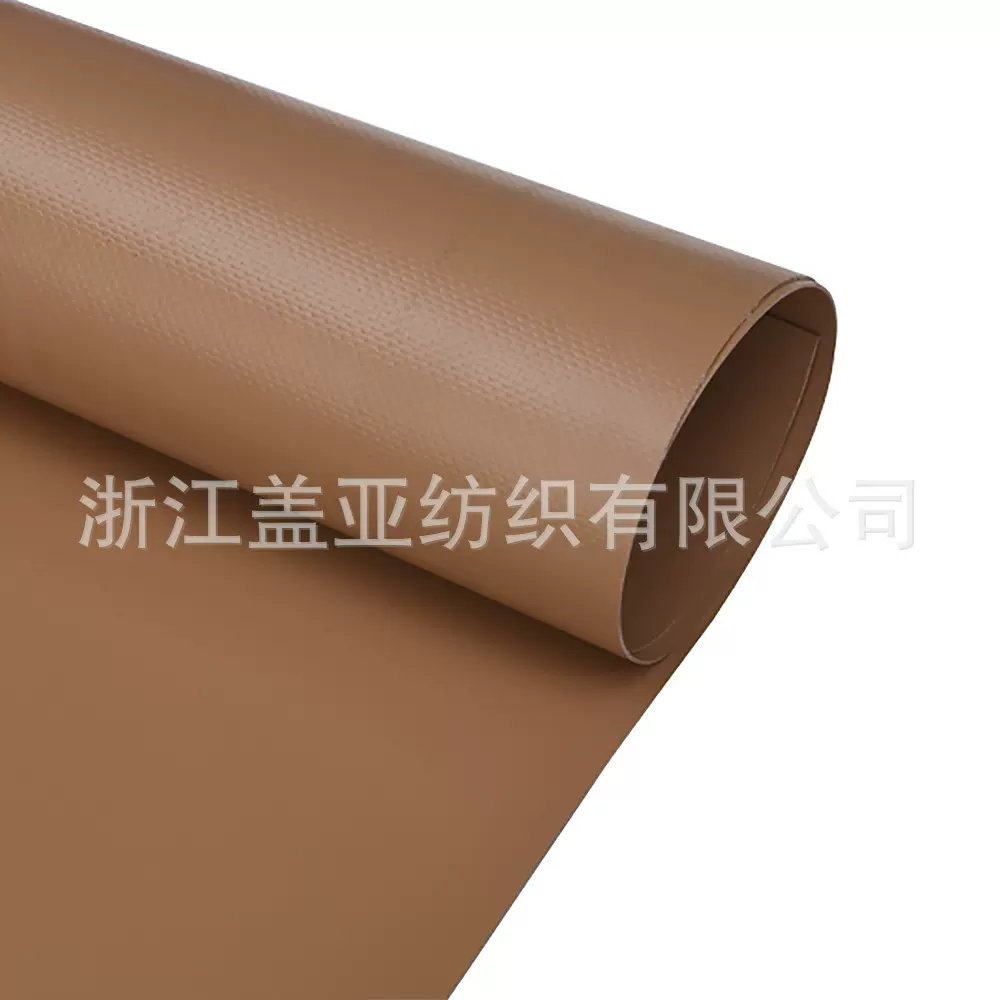 加厚PVC房车遮阳布防晒隔热 户外防雨防水遮阳篷布定制LOGO 抗风