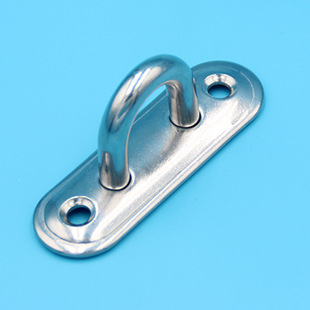 Stainless steel drum oval buckle oval fixed buckle lock card fixed handle hook hook and loop rope buckle