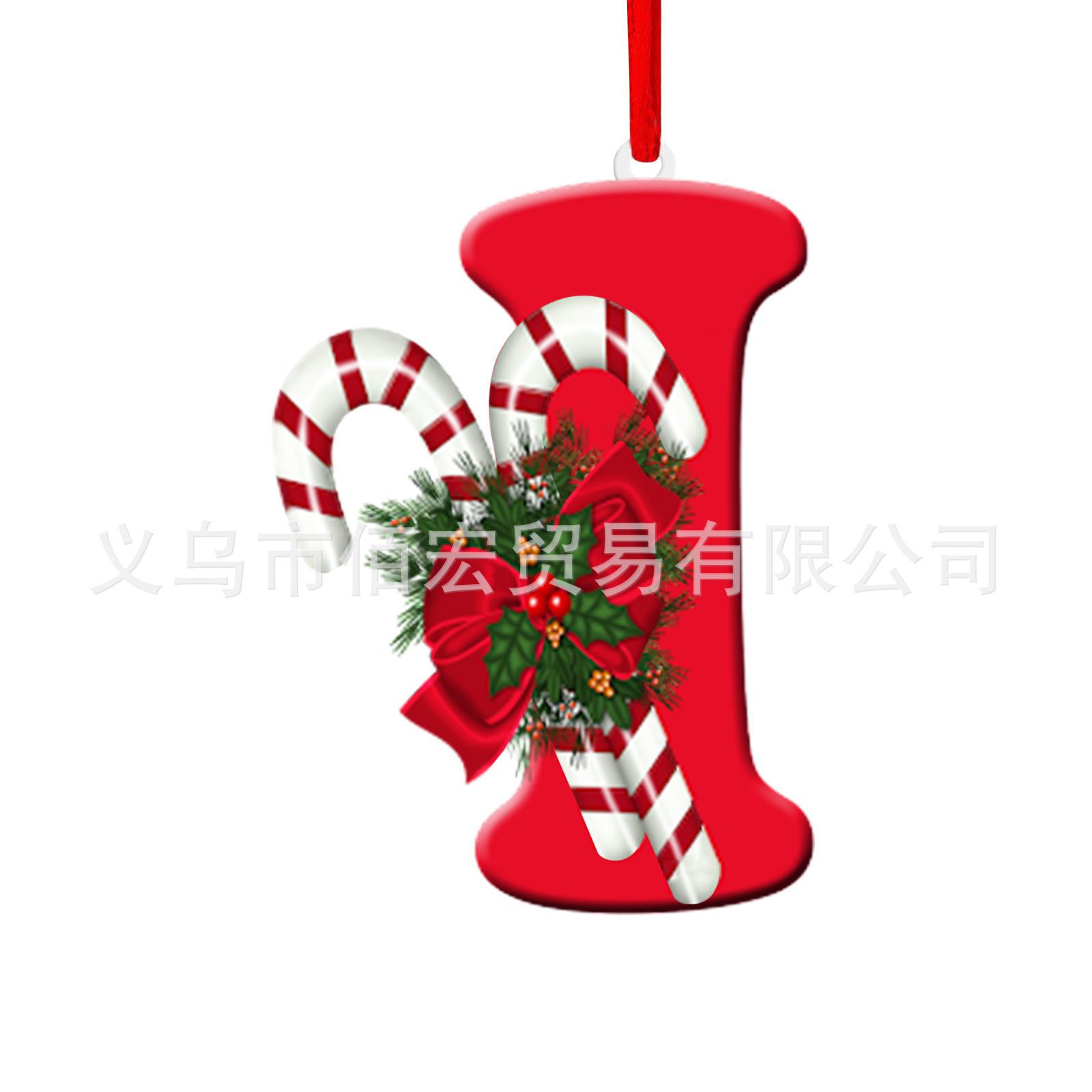 Nuevo alfabeto inglés creativo transfronterizo acrílico plano árbol de Navidad decorativo regalo de decoración de fiesta image 14