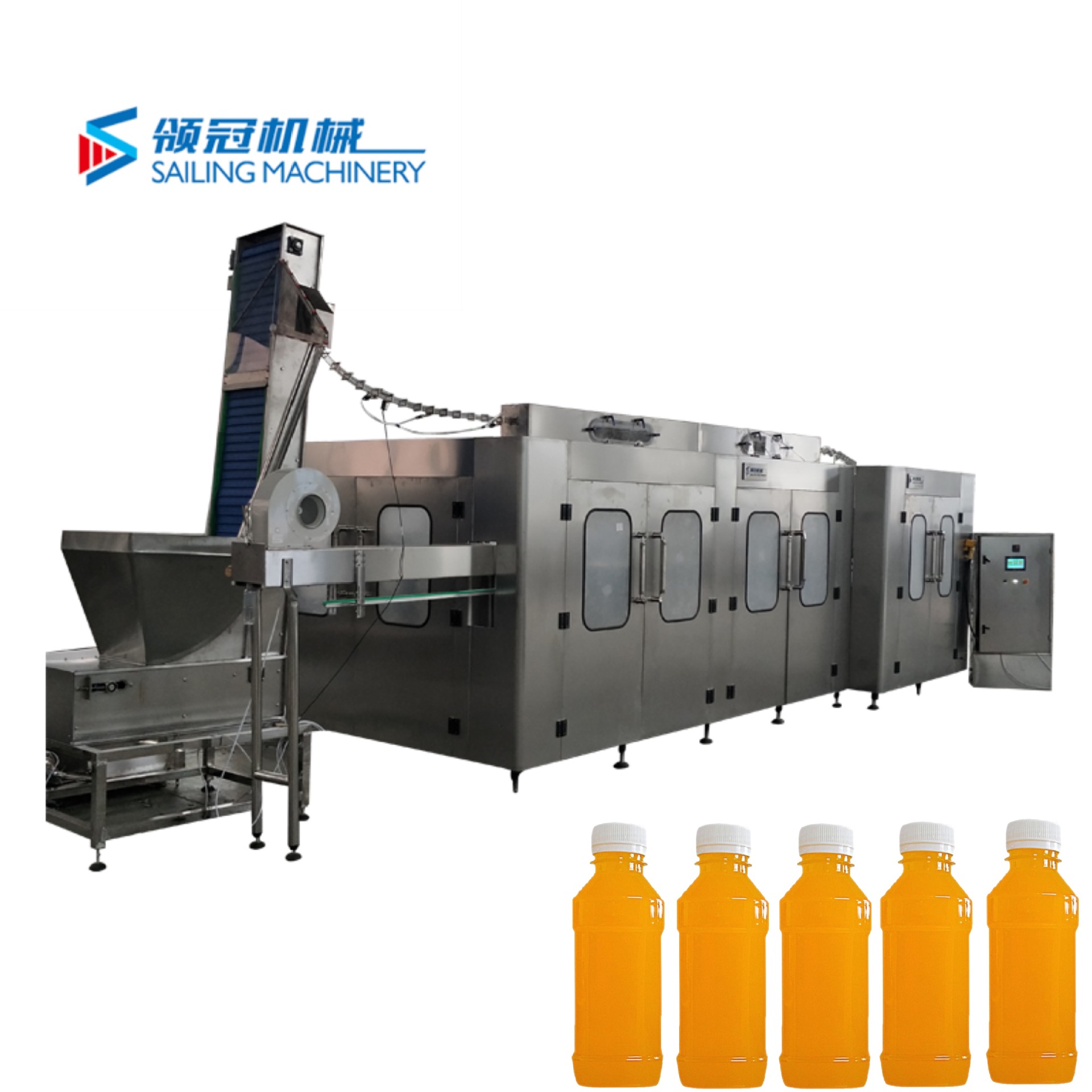 腾尔达全自动三合一果汁饮料灌装机械  小型液体灌装机生产线设备