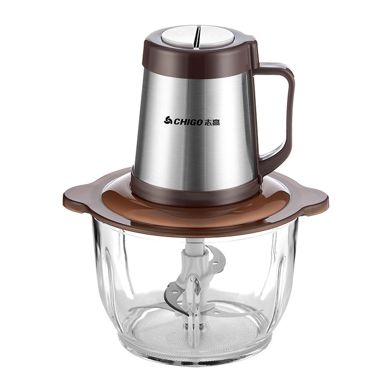 Chigao picador de carne doméstico multifuncional pequeño picador de ajo eléctrico picador de carne picada pic