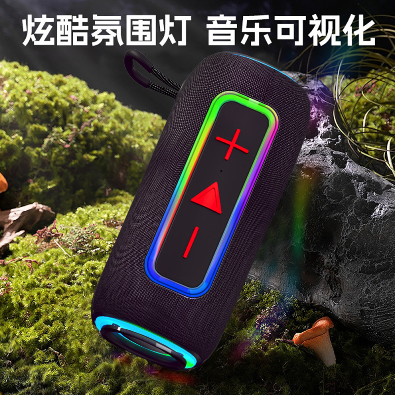 2025新款S22蓝牙音箱 家用户外LED灯大音量音质好便携蓝牙音箱|undefined