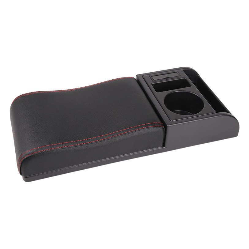 [Добро пожаловать, чтобы узнать] Подушка для подлокотника автомобиля Универсальная Многофункциональная подушка для салона автомобиля, повышающая рост Среднее украшение