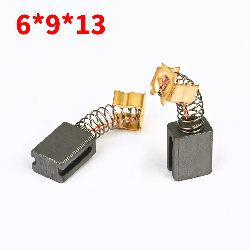 电动工具电刷419曲线锯碳刷6*9*13切割机碳刷厂家批发装机碳刷